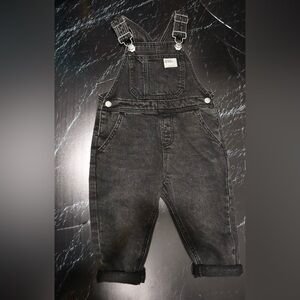 Zara Charcoal Kids Overalls
